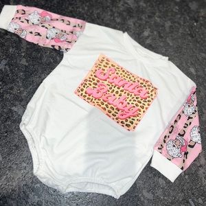 Christmas bubble romper